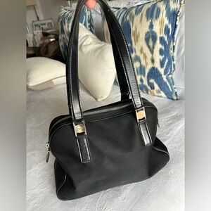 Black Ferragamo purse